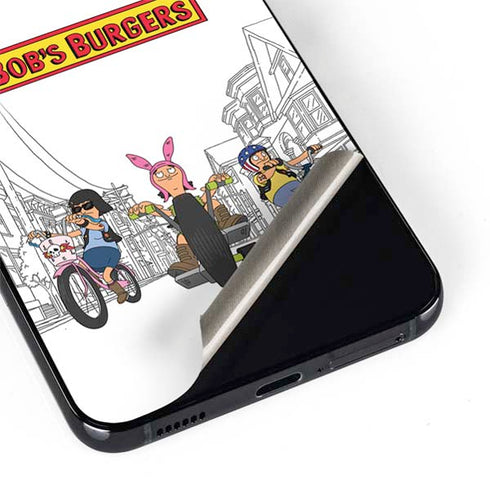 Bobs Burgers Bike Squad Galaxy S22 Plus Skin